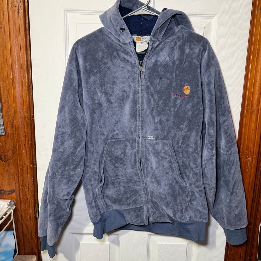 Vintage Velour Carhartt Jacket